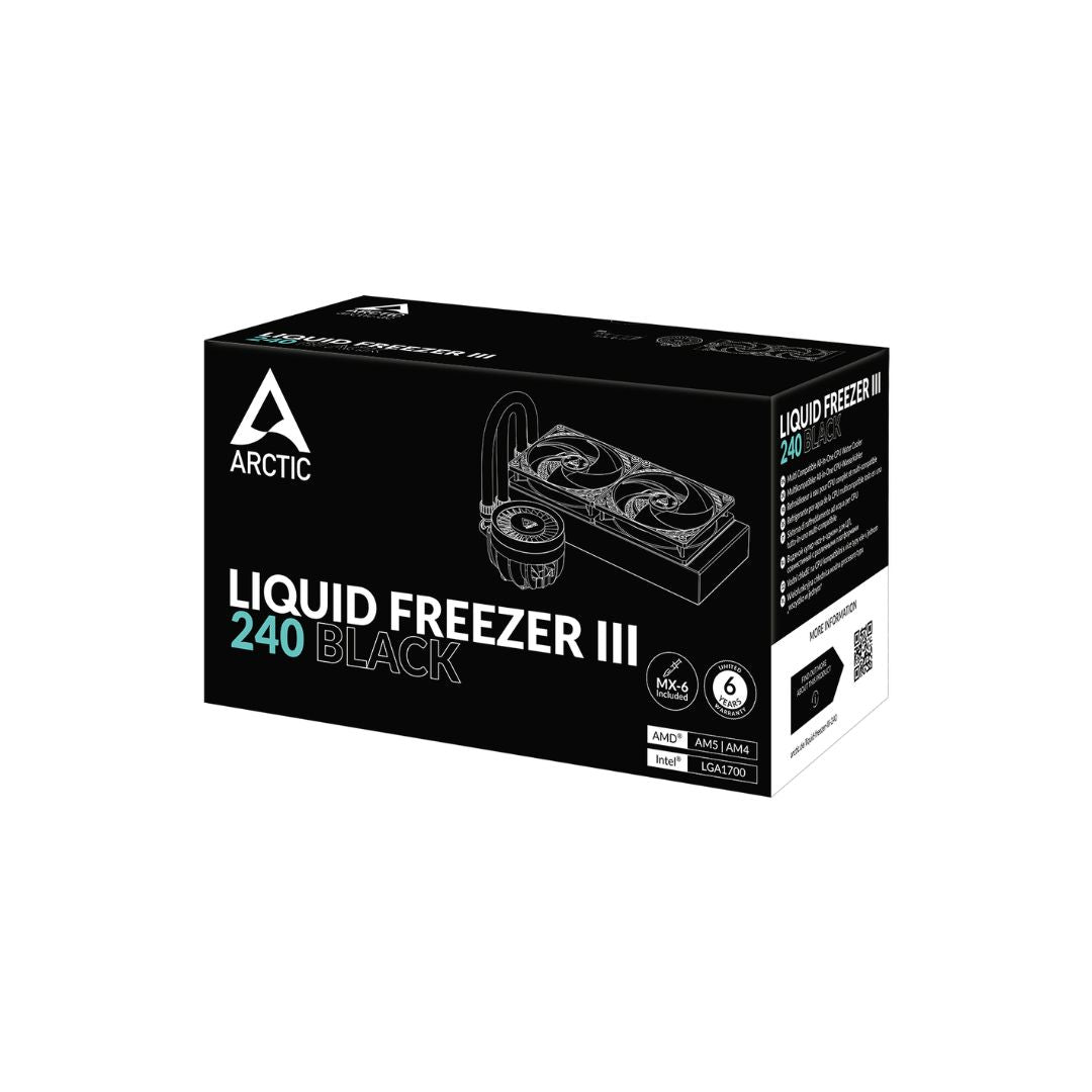 Arctic Liquid Freezer III 240 | Black Liquid Cooler in Iraq