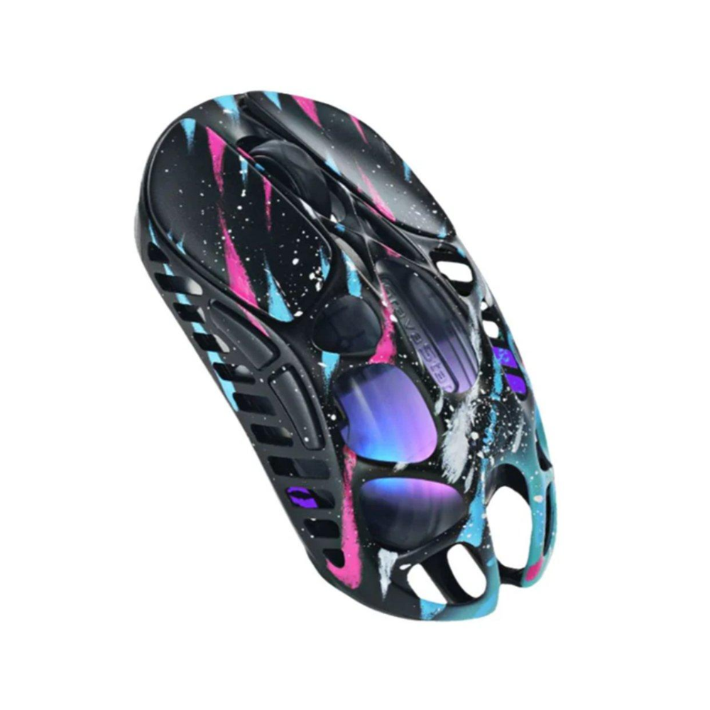 GravaStar Mercury X Pro Mouse | 8KHz Neon Graffiti in Iraq