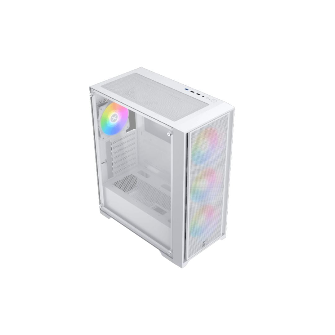 Xigmatek Gaming X II RGB Arctic Mid Tower Case - White