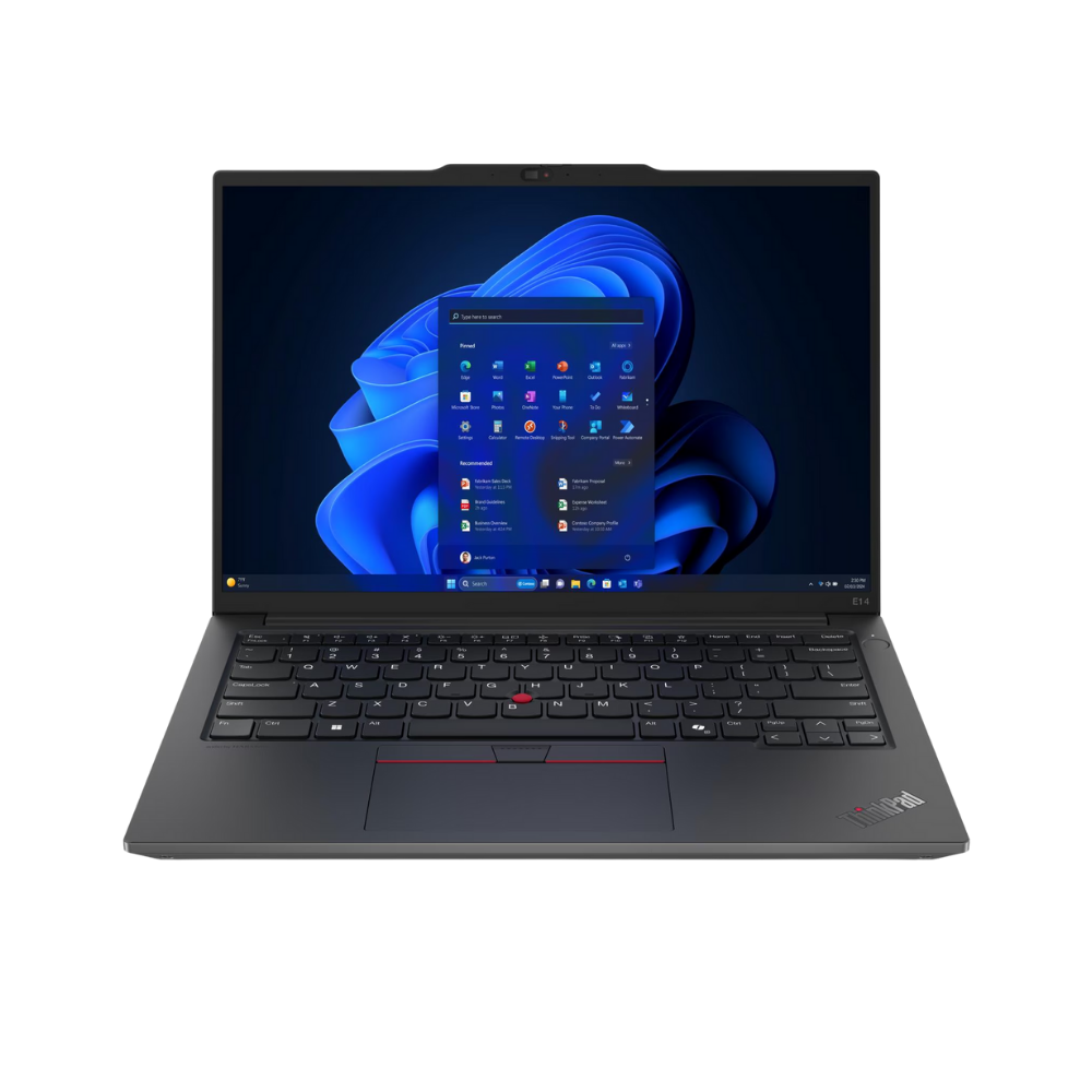 Lenovo ThinkPad E14 (1Y00), Intel Core Ultra 7-155H, RAM 16GB, SSD 512GB, Intel Graphics, 14.0 Inch IPS WUXGA 60Hz, Black