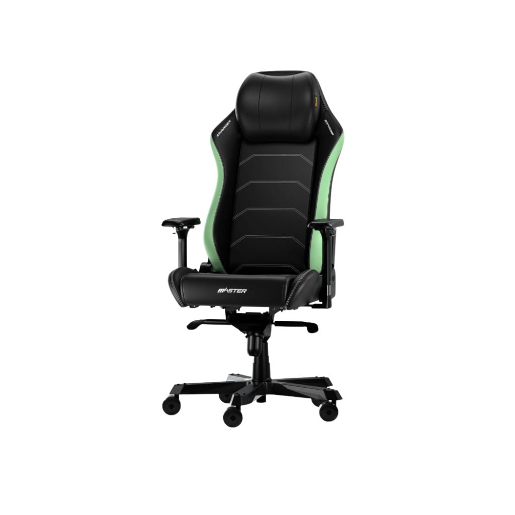DXRacer MASTER Gaming Chair EPU Leather - Black and Green