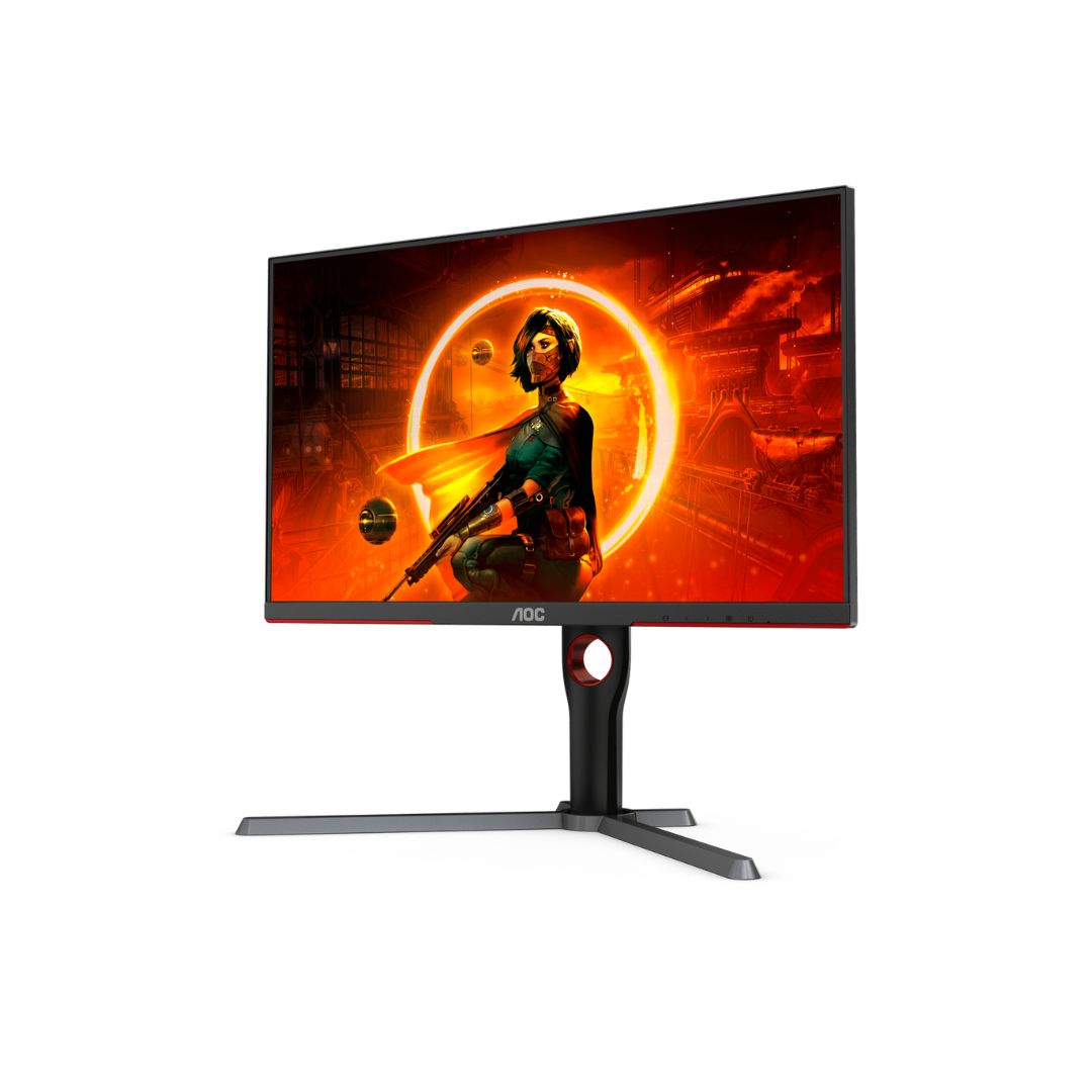 شاشة AOC Q27G3Z مقاس 27 بوصة بدقة 2K (2560 × 1440) وتردد 260 هرتز ووقت استجابة 0.5 مللي ثانية وشاشة IPS مسطحة 