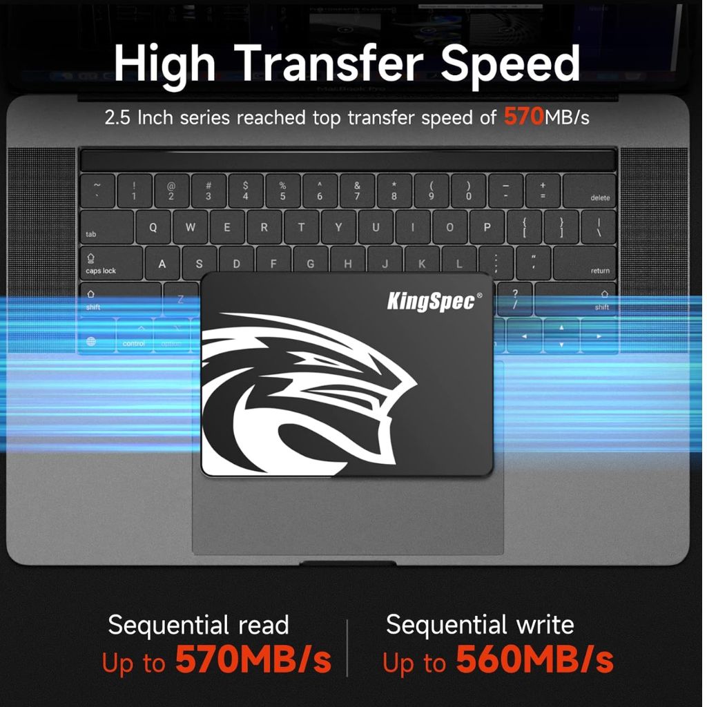 Kingspes 1TB SSD - SATA 2.5