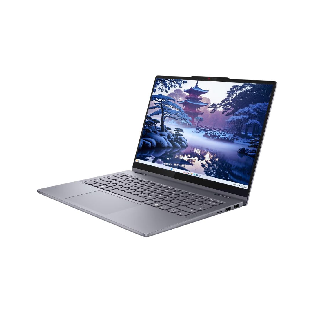 Lenovo IdeaPad 5 14IAL10 - (47US) Intel Core Ultra 5-225U, RAM 8GB, SSD 512GB, Intel Graphics™‎, شاشة لمس 14.0 WUXGA IPS، رمادي لونا
