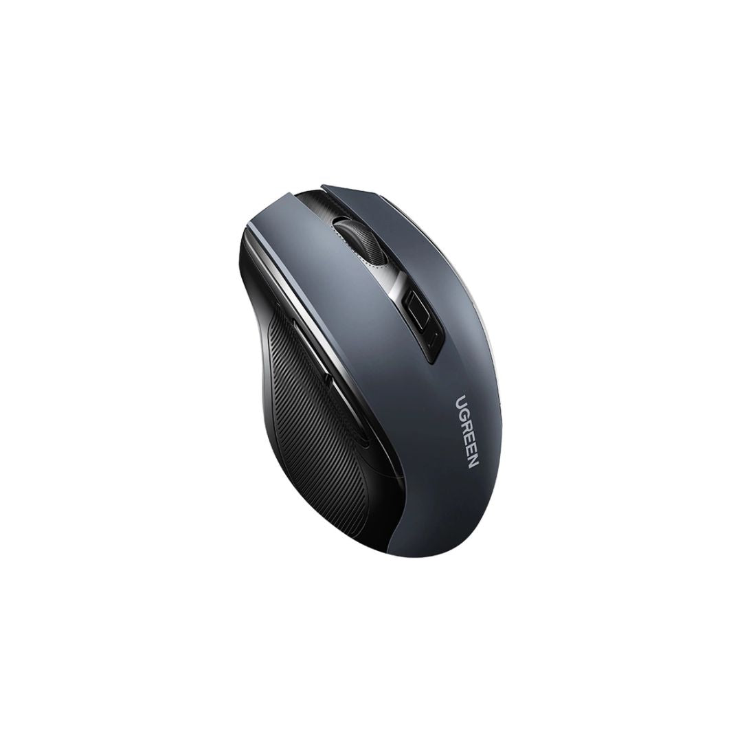 UGREEN MU006 Ergonomic Optical Wireless Mouse - Black