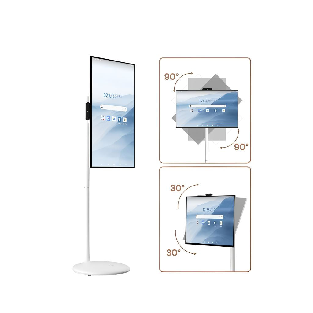 Luminex 32 Inch 2k Android Portable Smart Monitor - White