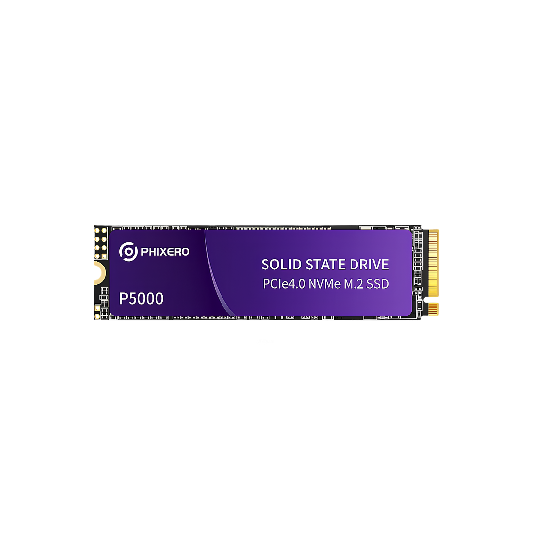 Phixero 1TB PCIe 4.0 M.2 NVMe SSD, 5000MB/s