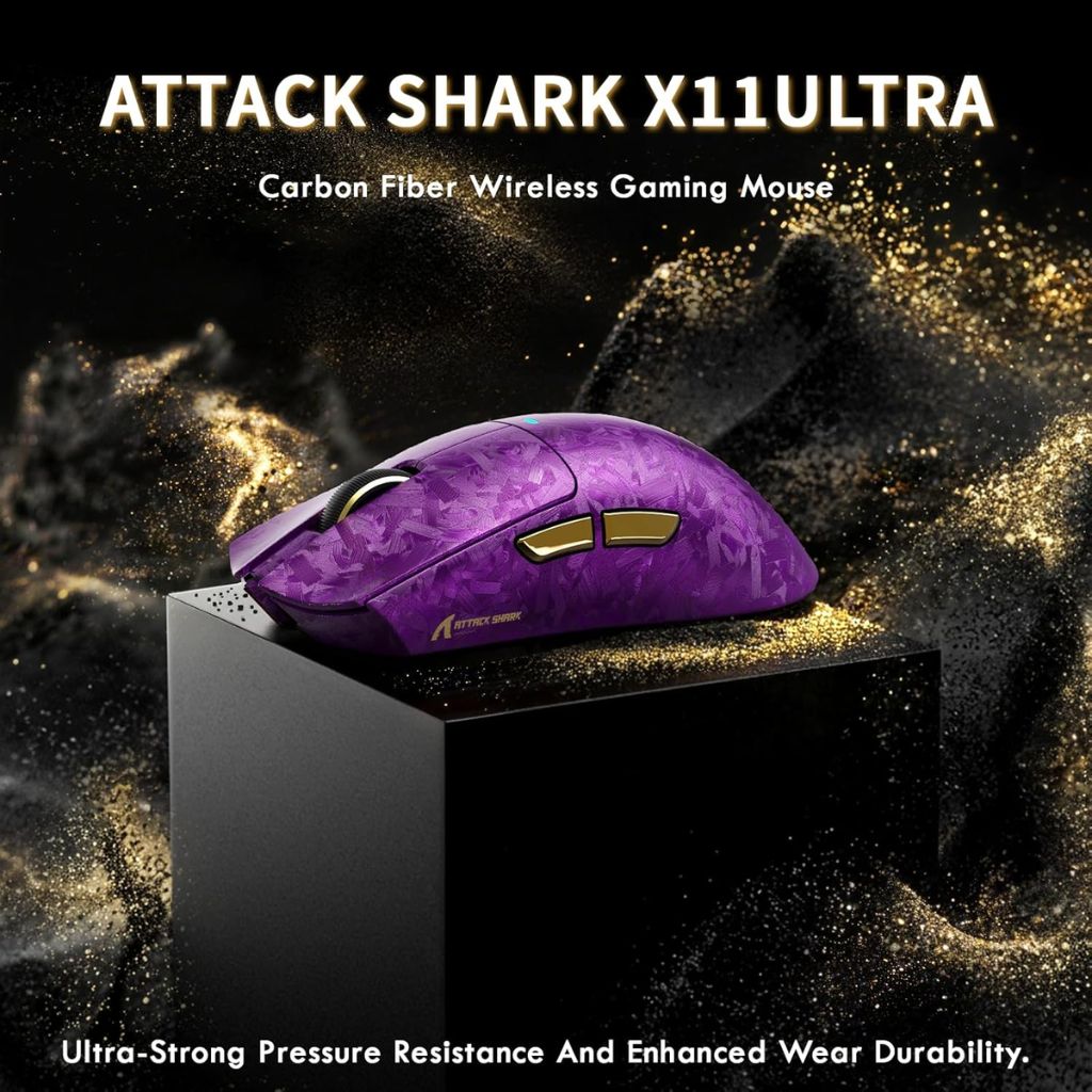 Attack Shark X11 Ultra Wireless - Purple