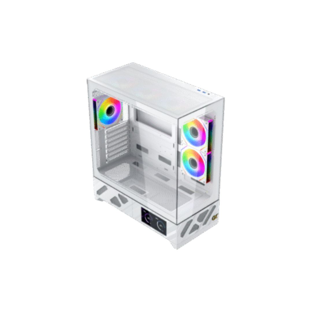 Xigmatek Alphard Pro Arctic Mid Tower Case - White