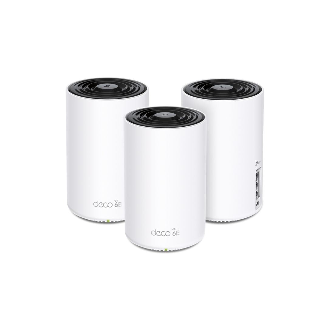 TP-Link Deco XE75, AXE5400 Whole Home Mesh Wi-Fi 6 System 3-Pack
