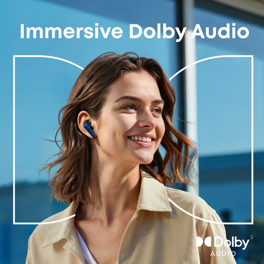 سماعات أذن Anker Soundcore Liberty 5 المانعة للضوضاء - أزرق