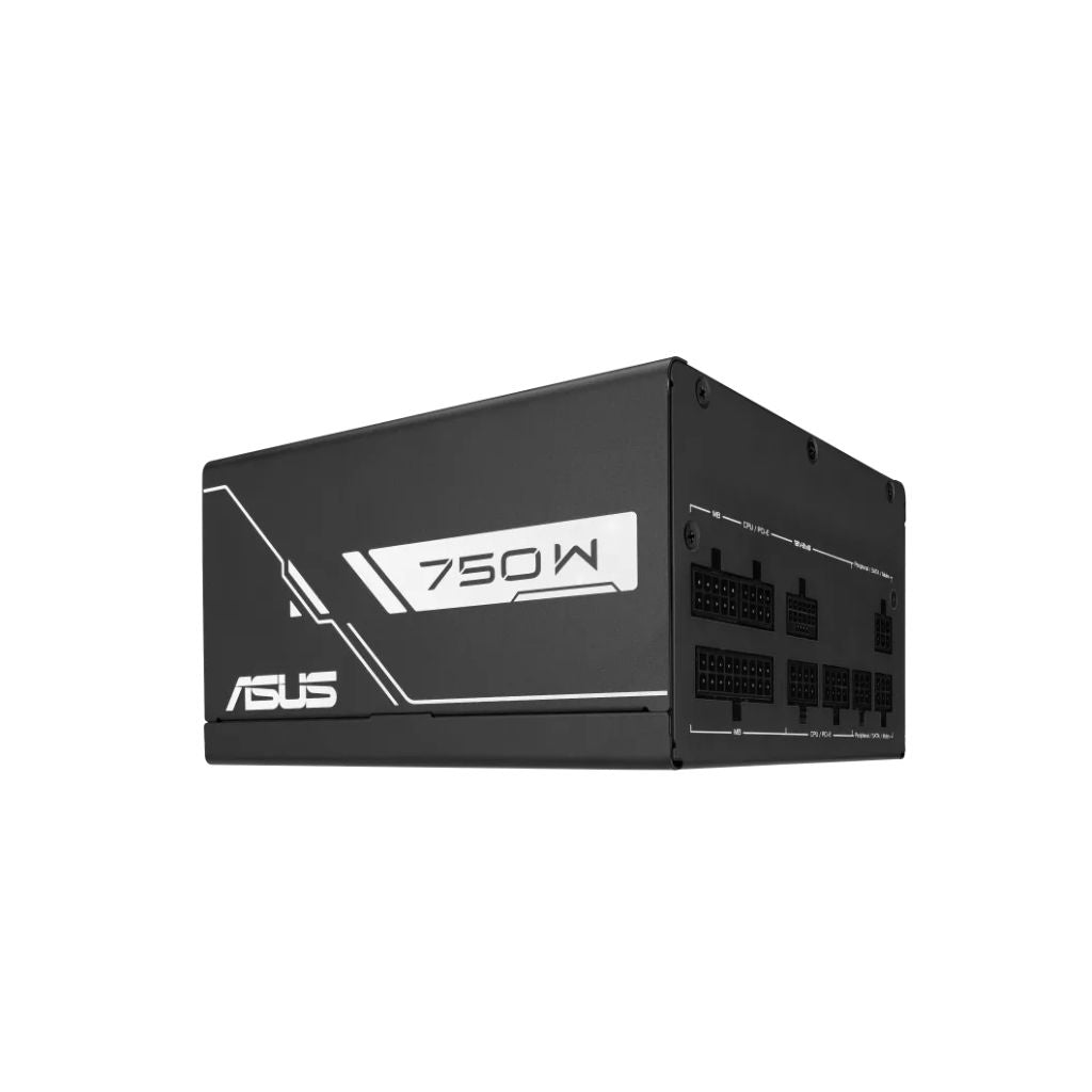 ASUS Prime 750G - مزود طاقة 750W Gold قابل للتعديل بالكامل - أسود