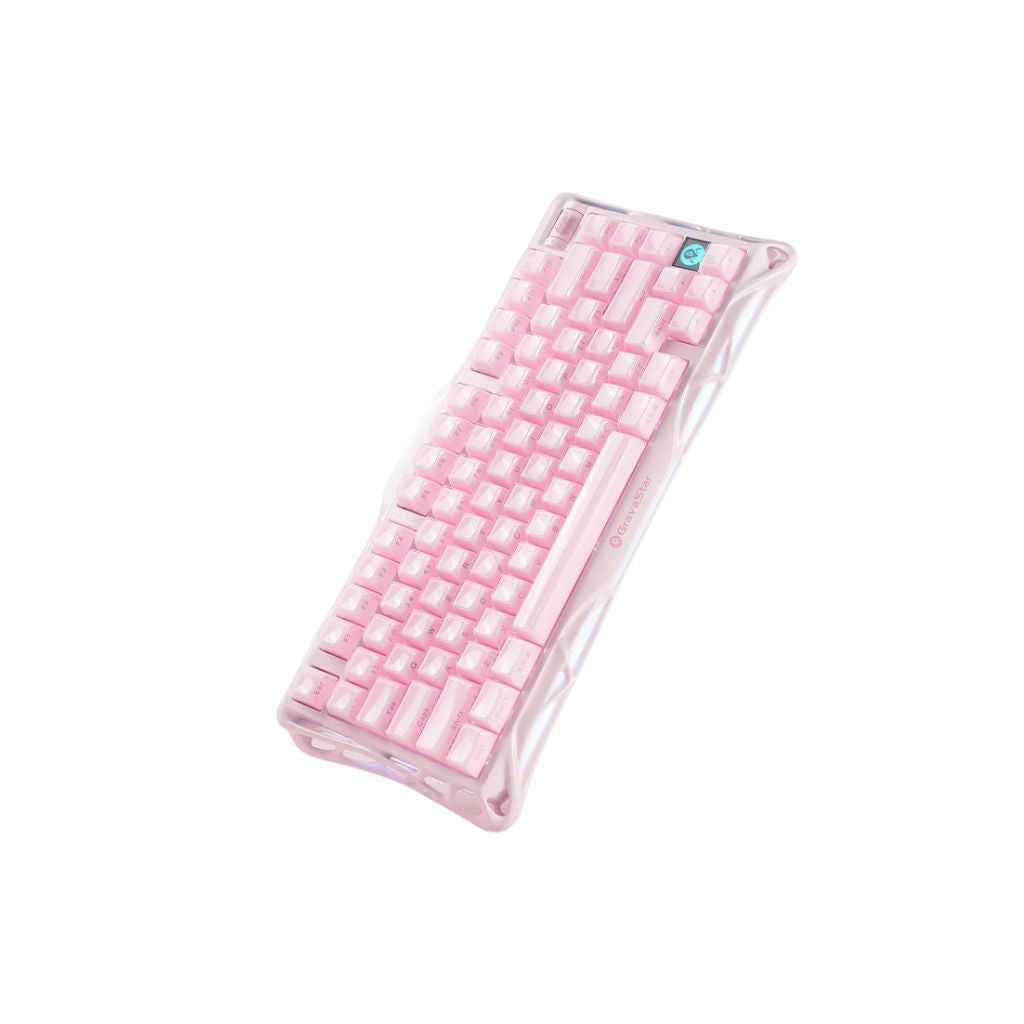 Gravastar Mercury K1 Special Edition Wireless - Sakura Pink  Gaming Keyboard
