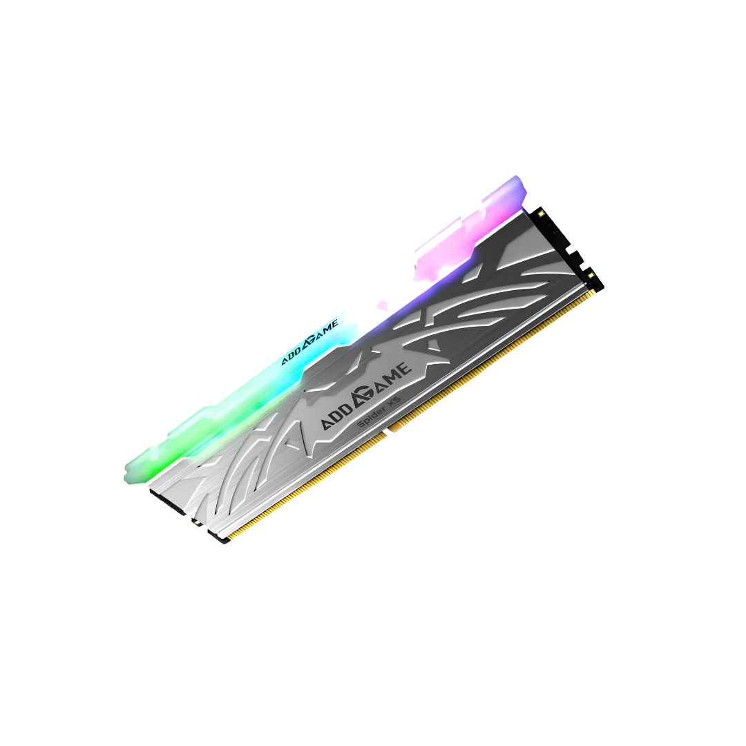 Addlink Spider 5X DDR5 RAM 32GB (2x16GB) Silver RGB 6400 MHz CL38