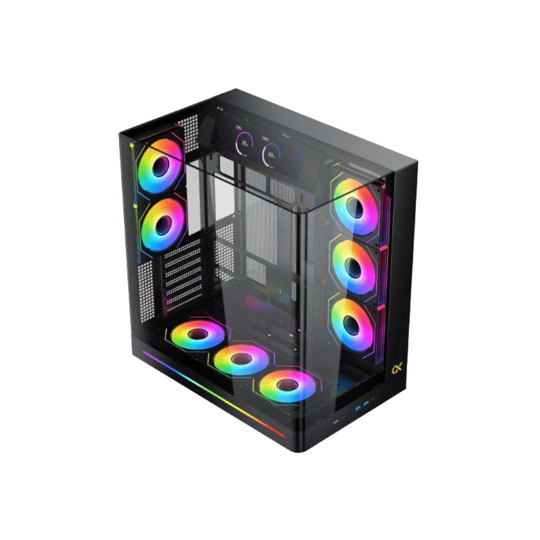 Xigmatek Pano II Mid Tower Case - Black