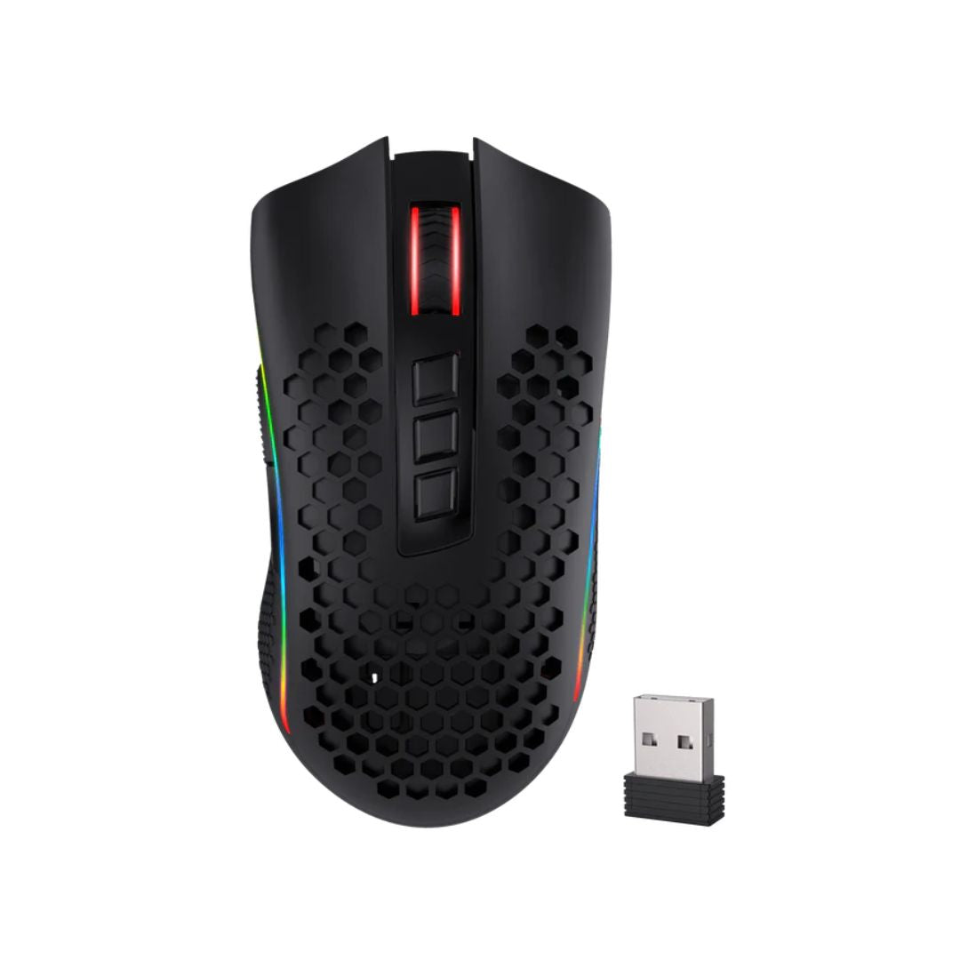 ماوس الألعاب اللاسلكي Redragon M808-KS Storm Pro - أسود