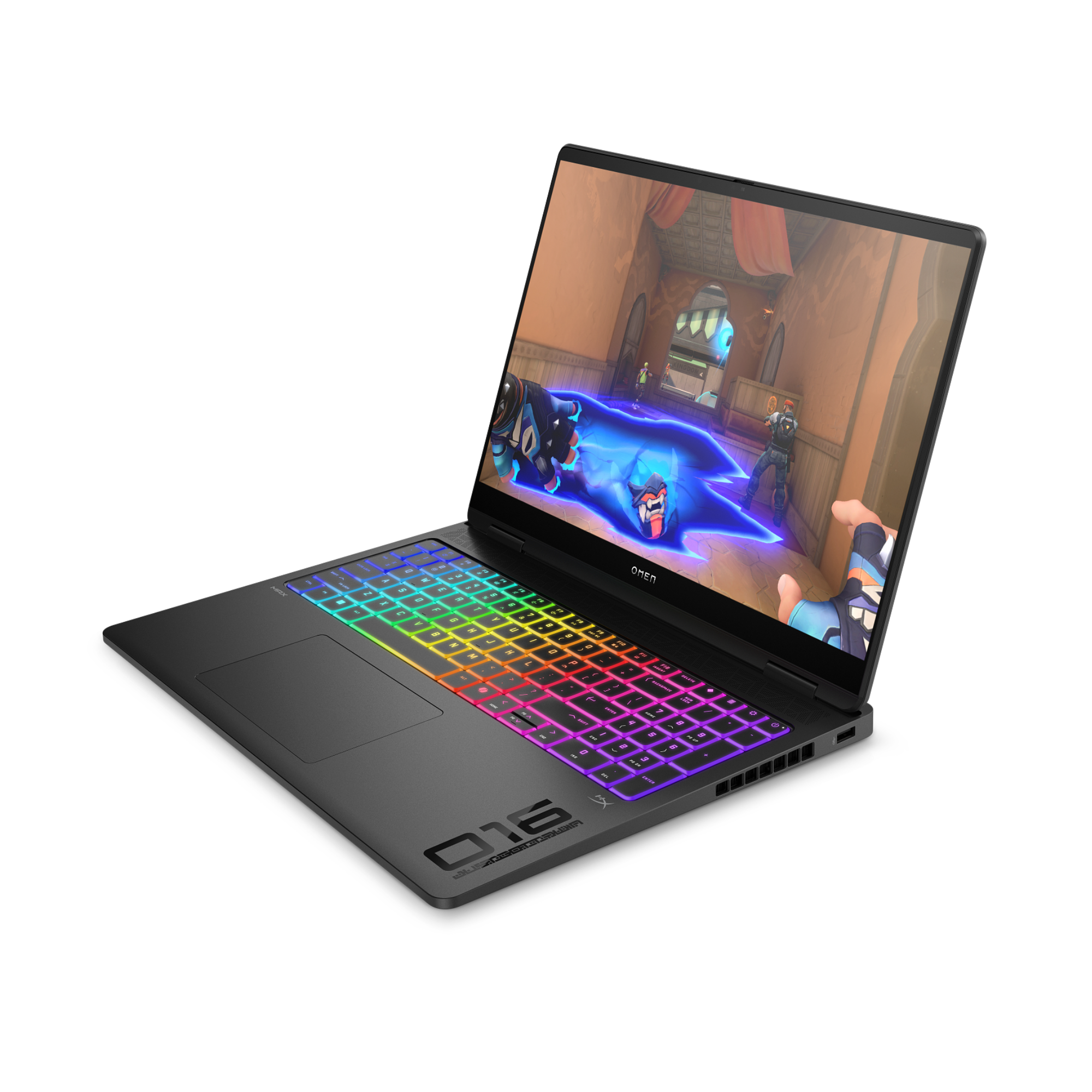 HP Omen Max 16-AH0030, معالج Intel Core Ultra 7-255HX, ذاكرة وصول عشوائي (RAM) 32 جيجابايت, قرص صلب (SSD) سعة 1 تيرابايت, بطاقة رسومات NVIDIA RTX 5070 Ti سعة 12 جيجابايت, شاشة 16.0 بوصة WQXGA بتردد 240 هرتز, لون أسود
