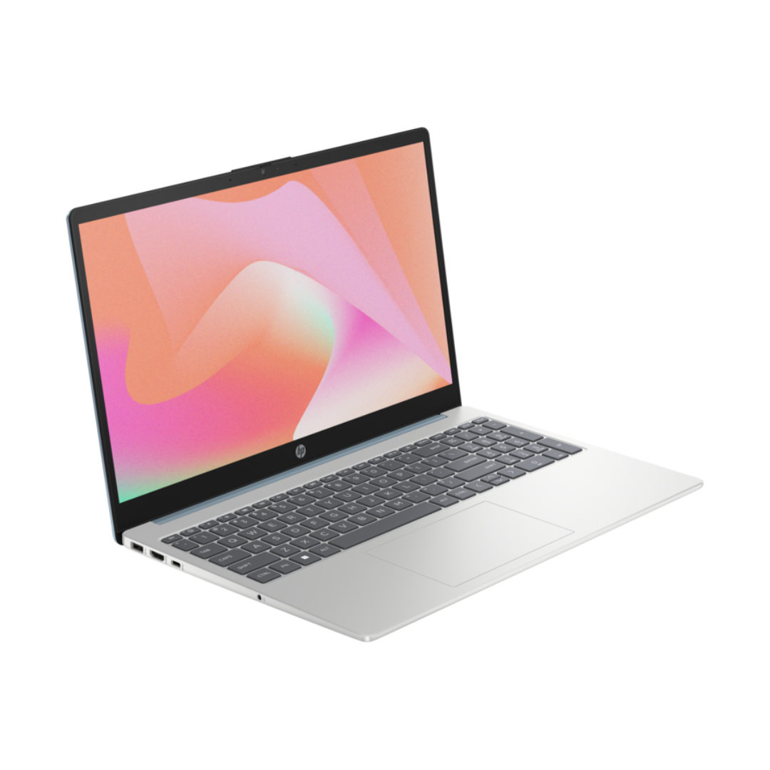 HP 15-FD0020ne، Intel Core i7-1355U، ذاكرة وصول عشوائي (RAM) سعة 8 جيجابايت، قرص SSD سعة 512 جيجابايت، Intel Iris Xe، شاشة 15.6 بوصة FHD IPS، أزرق