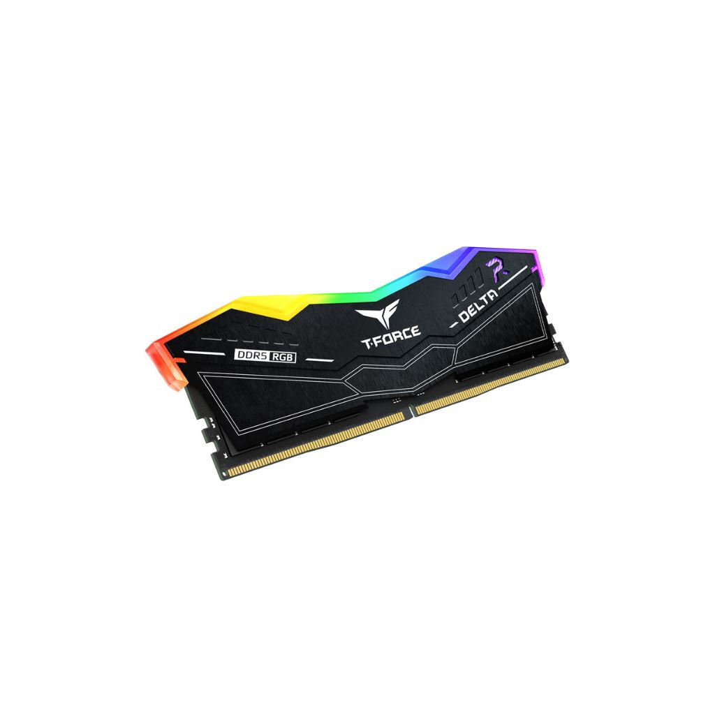 TEAMGROUP T-Force Delta RGB DDR5 Ram 16GB (16x1GB) 6000MHz CL38 RGB - أسود