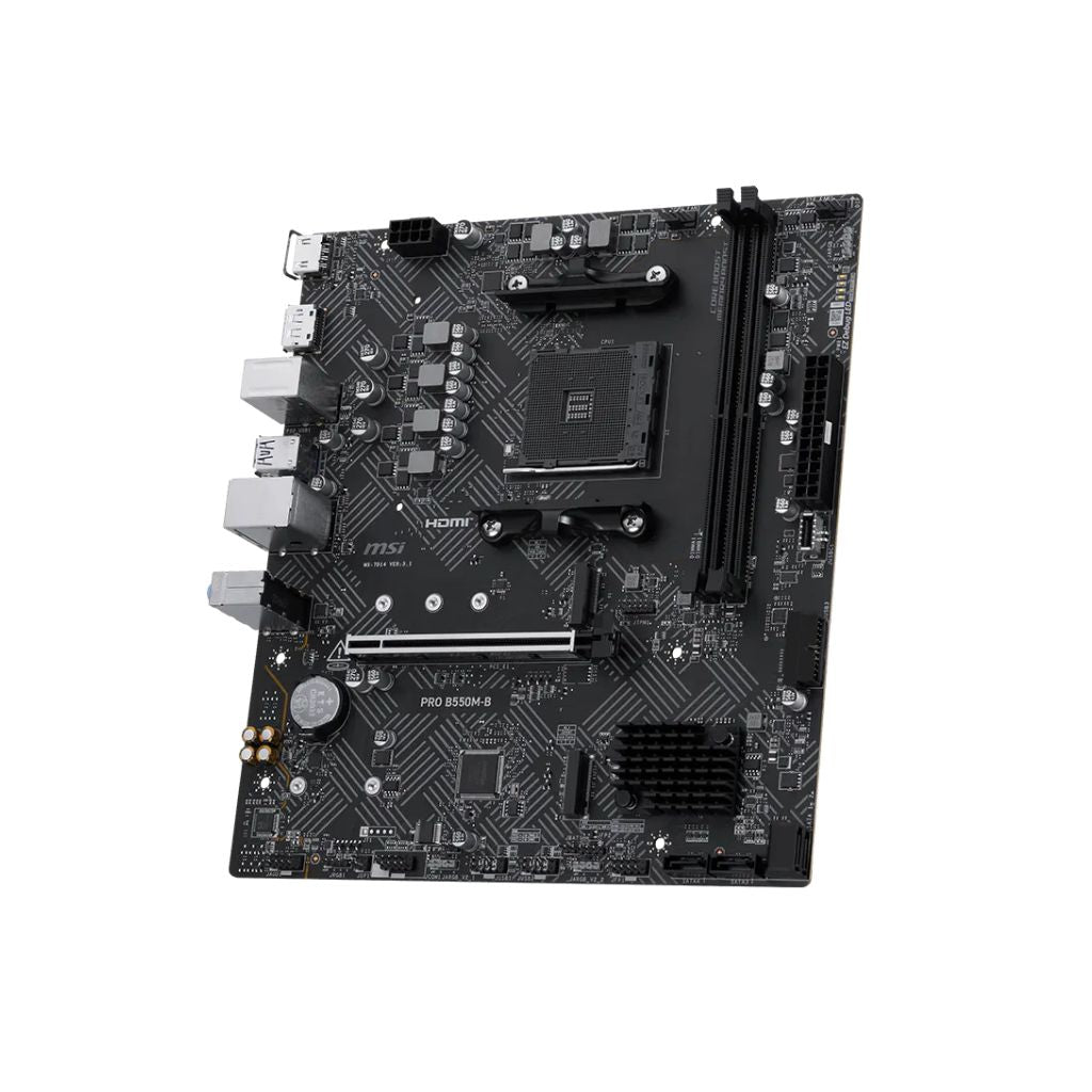 MSI PRO B550M-B - AMD AM4 Micro-ATX Motherboard