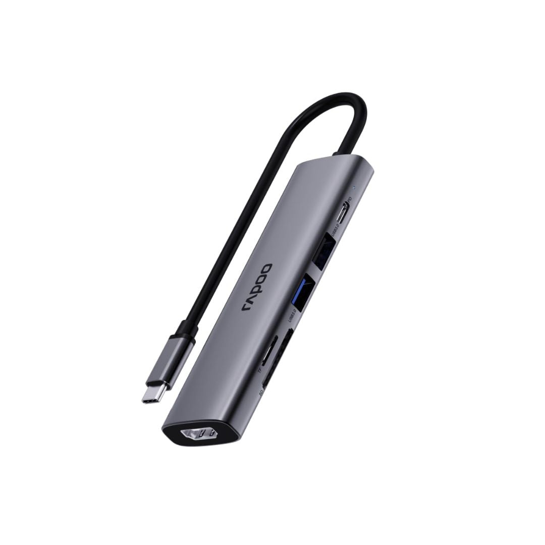موزع Rapoo XD61 USB-C 6 في 1