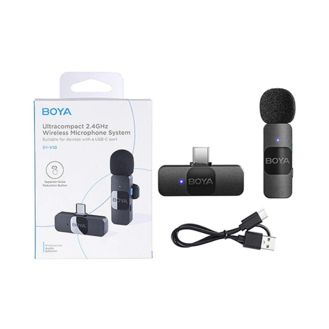 Nik Mic BOYA BY-V10 Wireless Microphone with Lightning Connection