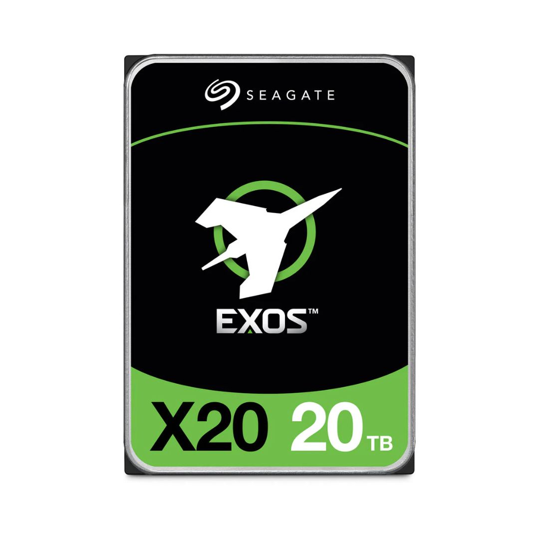 قرص تخزين داخلي Seagate Exos 3.5 - سعة 20 تيرابايت 