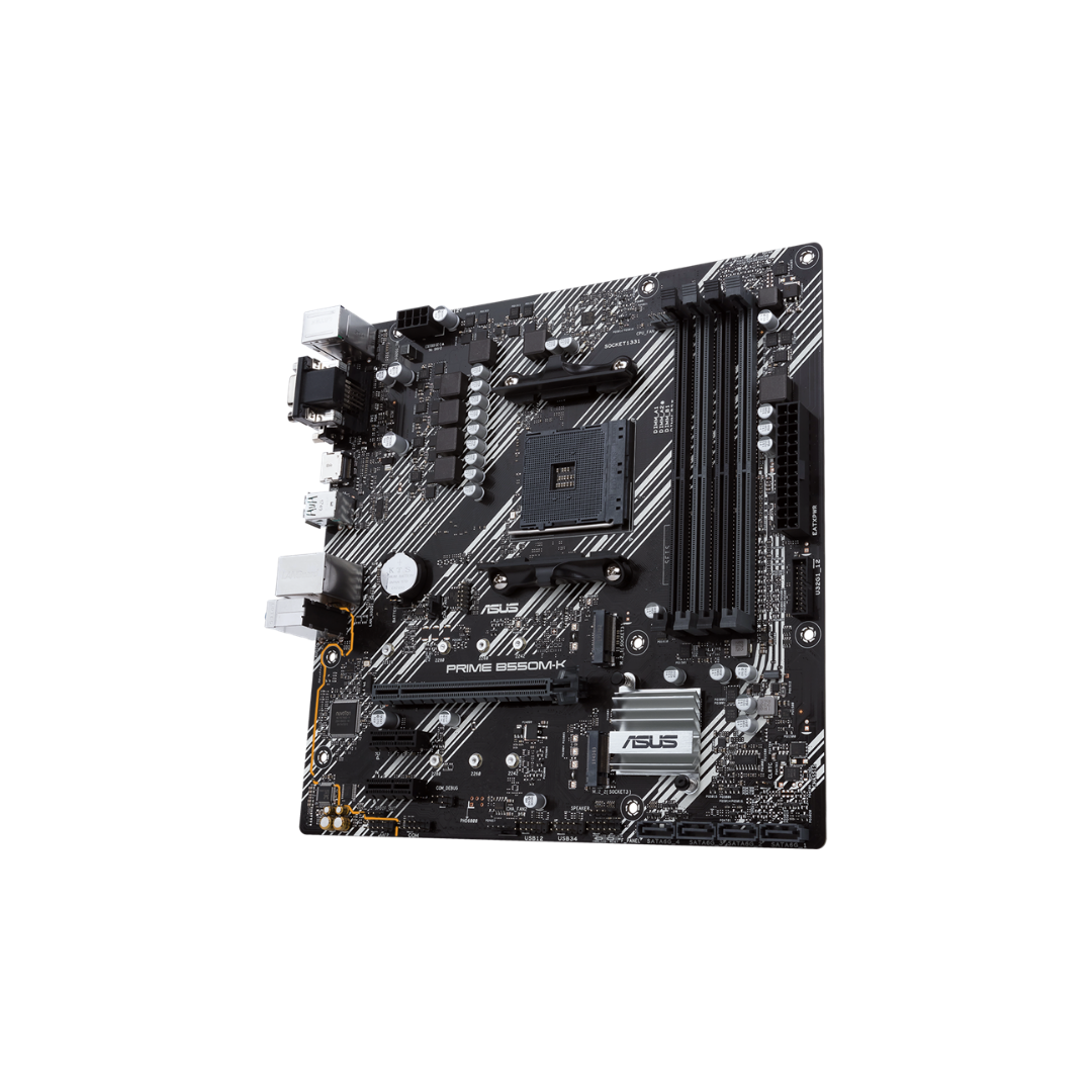 ASUS PRIME B550M-K - شركة القيم العالمية للحاسبات