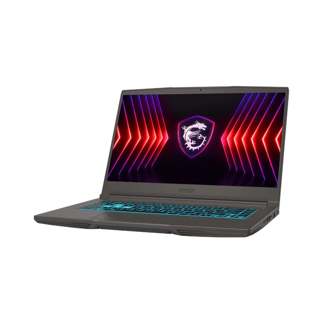 MSI Thin A15 B7VE-652XAE - AMD Ryzen 7-735HS, RAM 16GB, SSD 512GB, RTX 4050 6GB, 15.6 Inch FHD IPS 144Hz, Cosmos Gray