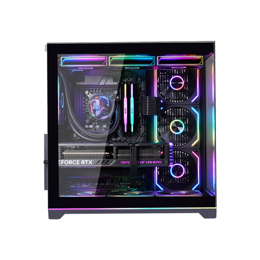 Wjcool Man ROBIN II PLUS SCAR 4 Fan Mid Tower Case - Black