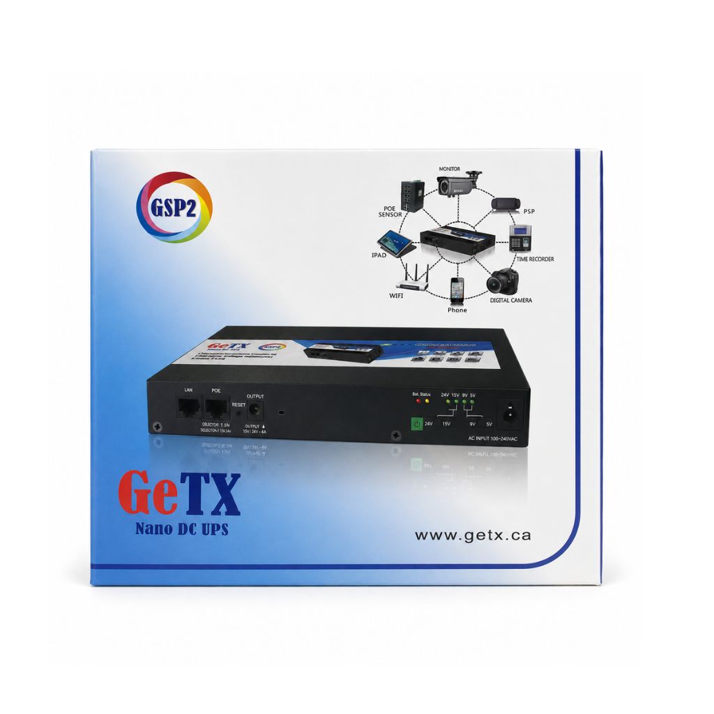Mini UPS GeTX GSP2 (Nano DC UPS) 18W