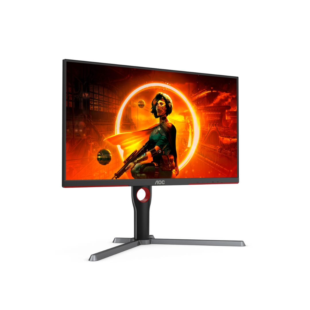 شاشة AOC Q27G3Z مقاس 27 بوصة بدقة 2K (2560 × 1440) وتردد 260 هرتز ووقت استجابة 0.5 مللي ثانية وشاشة IPS مسطحة 