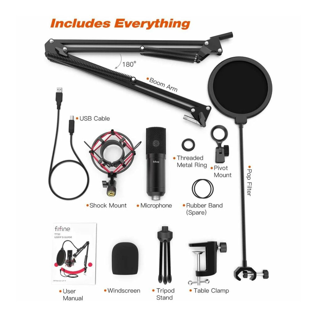 FIFINE T732 - USB Condenser Microphone