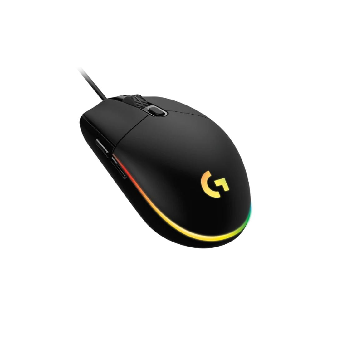 ماوس الألعاب السلكي Logitech G203 باللون الأسود 
