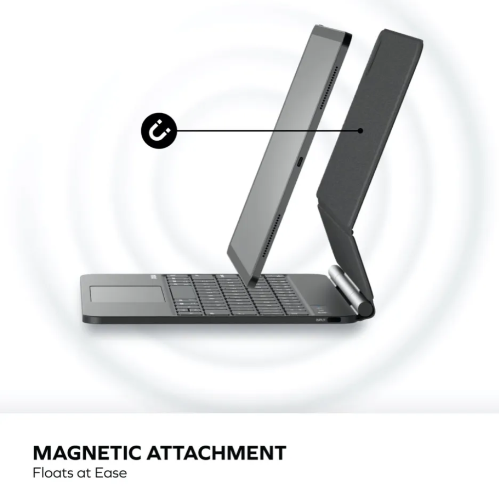 Momax MAG.LINK KB3MA Wireless Magnetic Keyboard For iPad - (Arabic Layout)