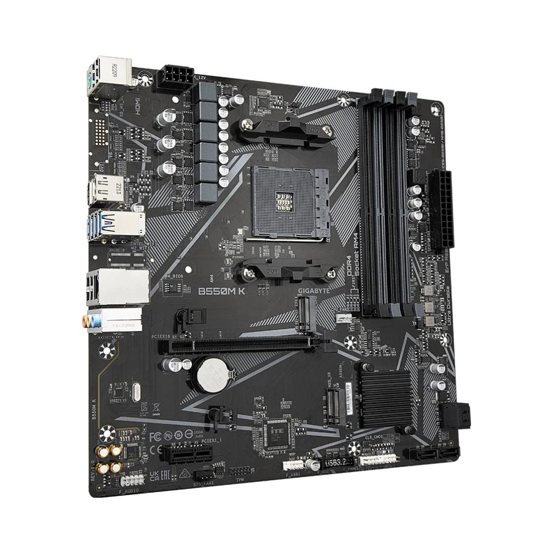 Gigabyte B550 M-K UD D4, Motherboard