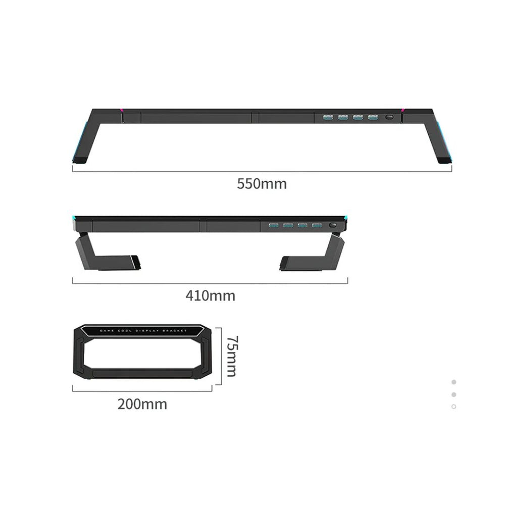 Monitor Stand Raptor Raptor M044 | 4‑Arm Monitor Stand Base Desk Mount in Iraq