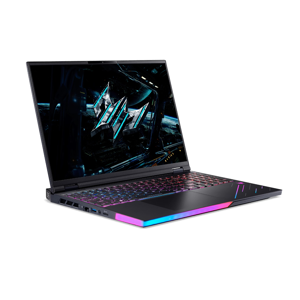 Acer Predator Helios 16 AI PH16-73-92V4, Intel Ultra 9-275HX, RAM 16GB, SSD 1TB, NVIDIA RTX 5090 24GB, 16.0 Inch WQXGA OLED 240Hz, Black