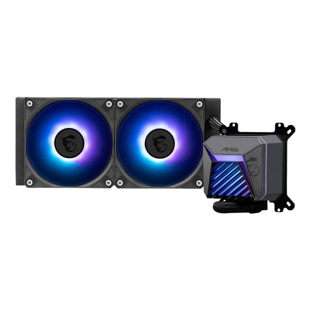 MSI MAG CORELIQUID A15 240 Liquid CPU Cooler - Black