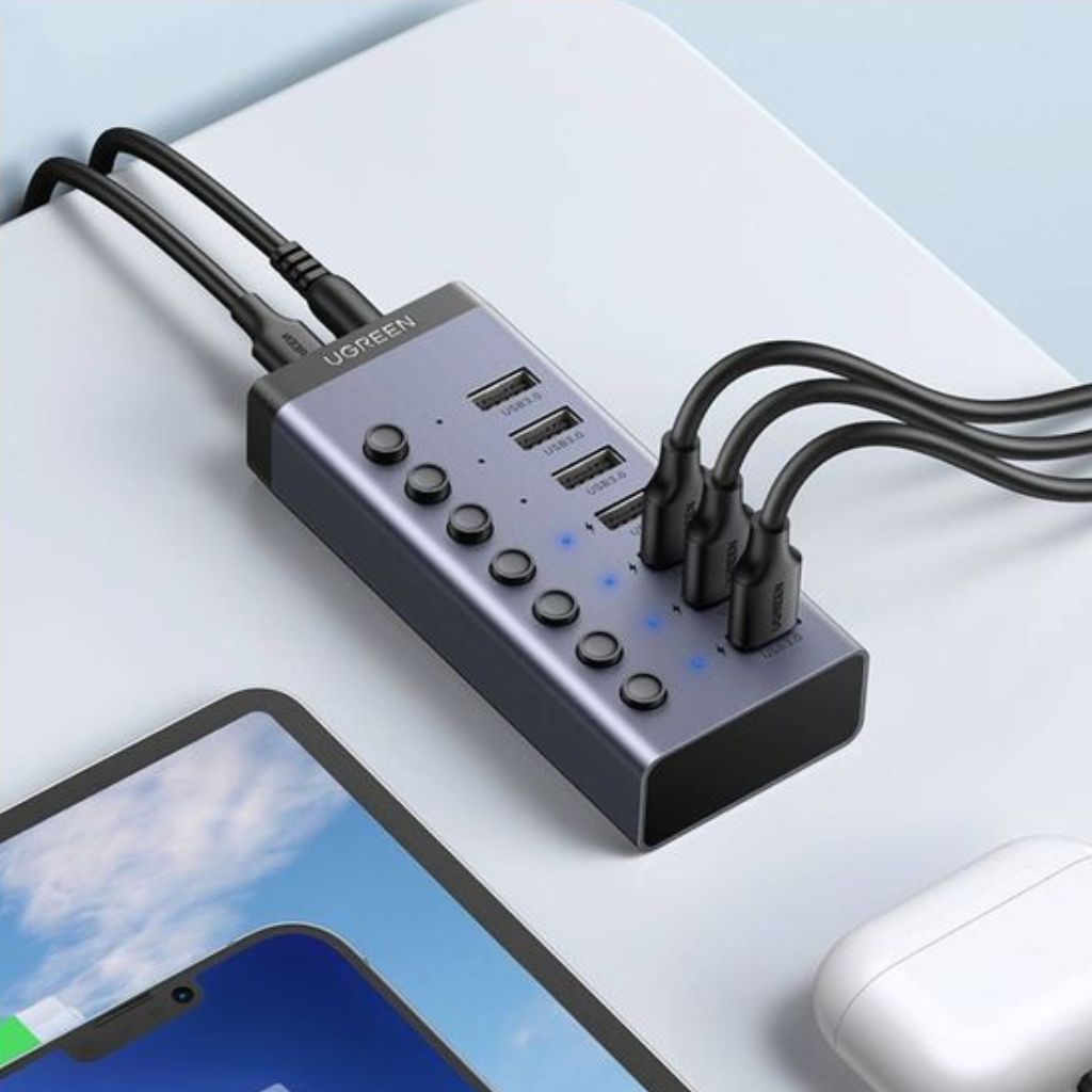 UGREEN UG-90307 USB-C to 7-Port USB-A Hub