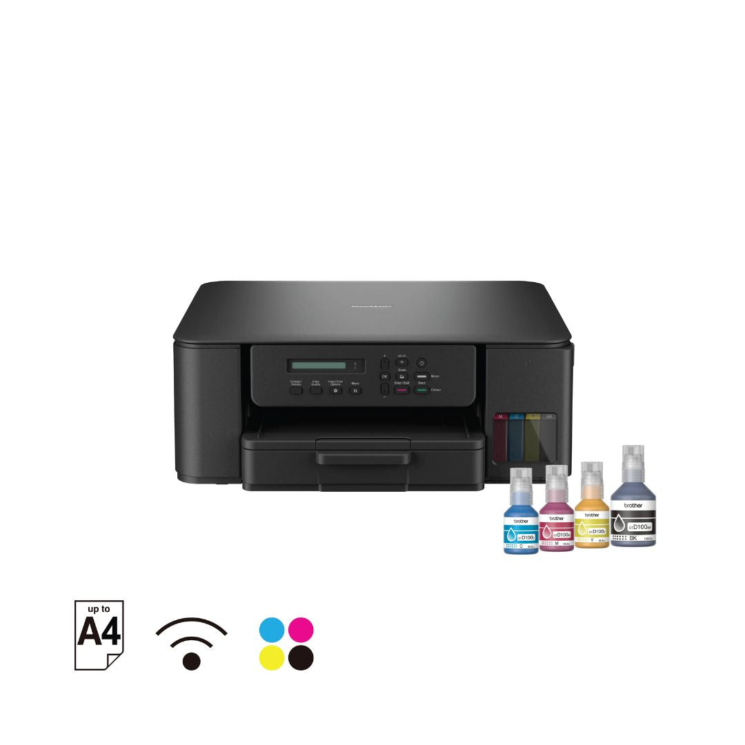 Brother Inkbenefit DCP-T530DW - Compact 3-in-1 Ink Tank Printer