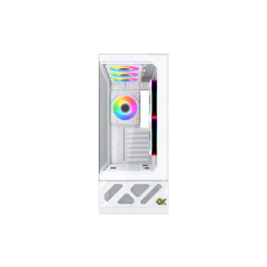 علبة Xigmatek Alphard Pro Arctic Mid Tower - بيضاء