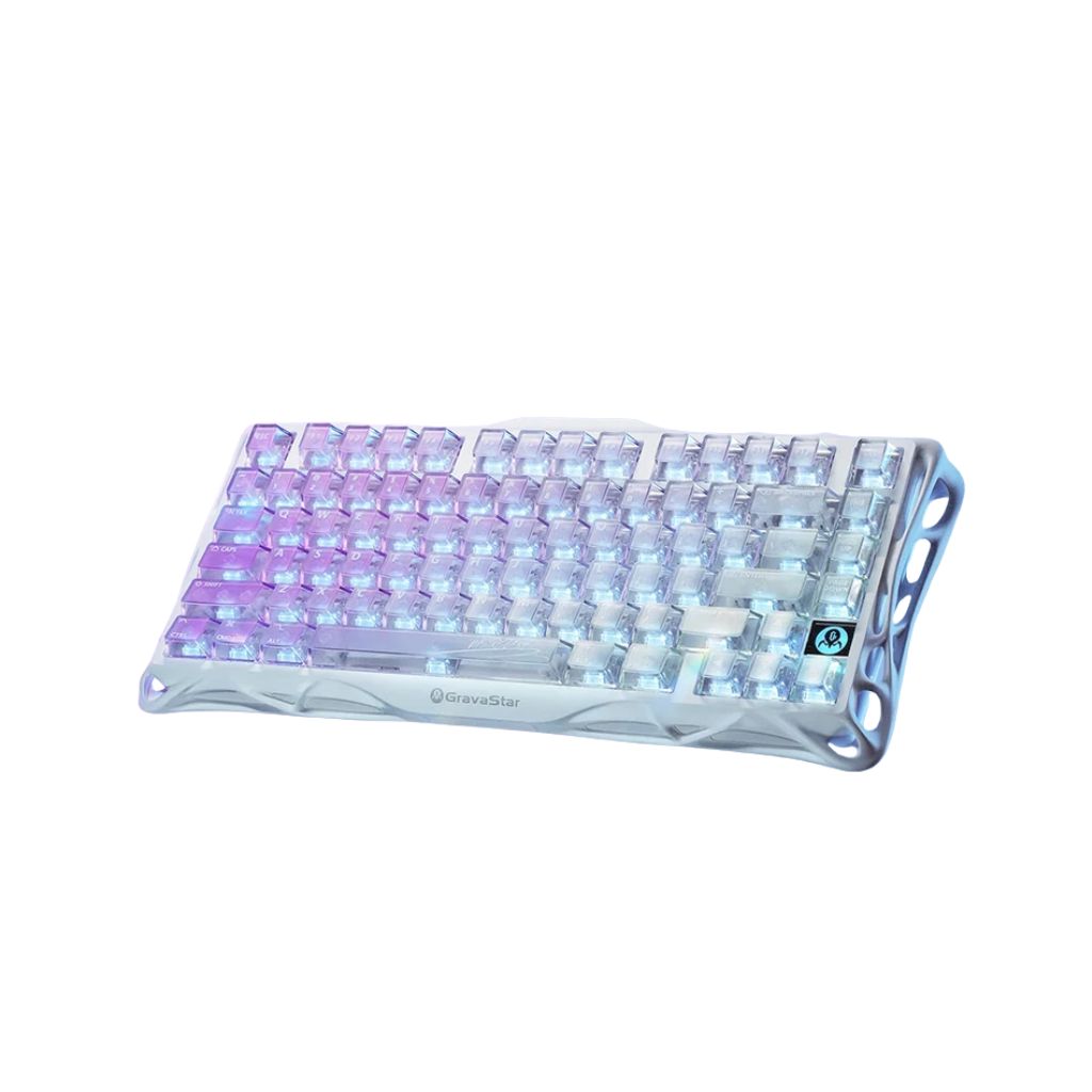 Gravastar Mercury K1 Lite Wireless - Crystal Aurora  Gaming Keyboard
