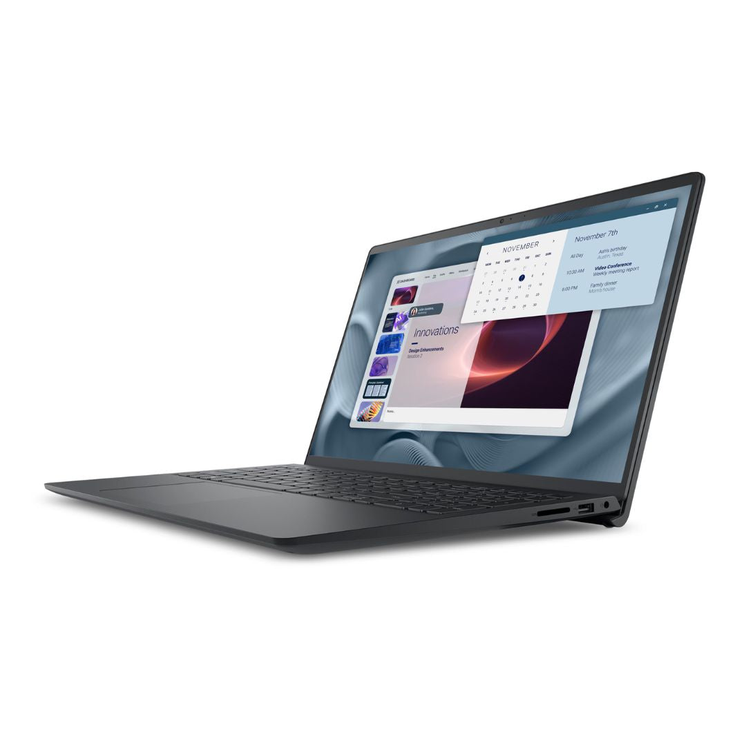 Dell Pro 15 Essential PV15250 - (RPLU-006-P) Intel Core i7-1355U, RAM 8GB, SSD 512GB, Intel UHD Graphics, 15.6 Inch FHD IPS 120Hz, Carbon Black