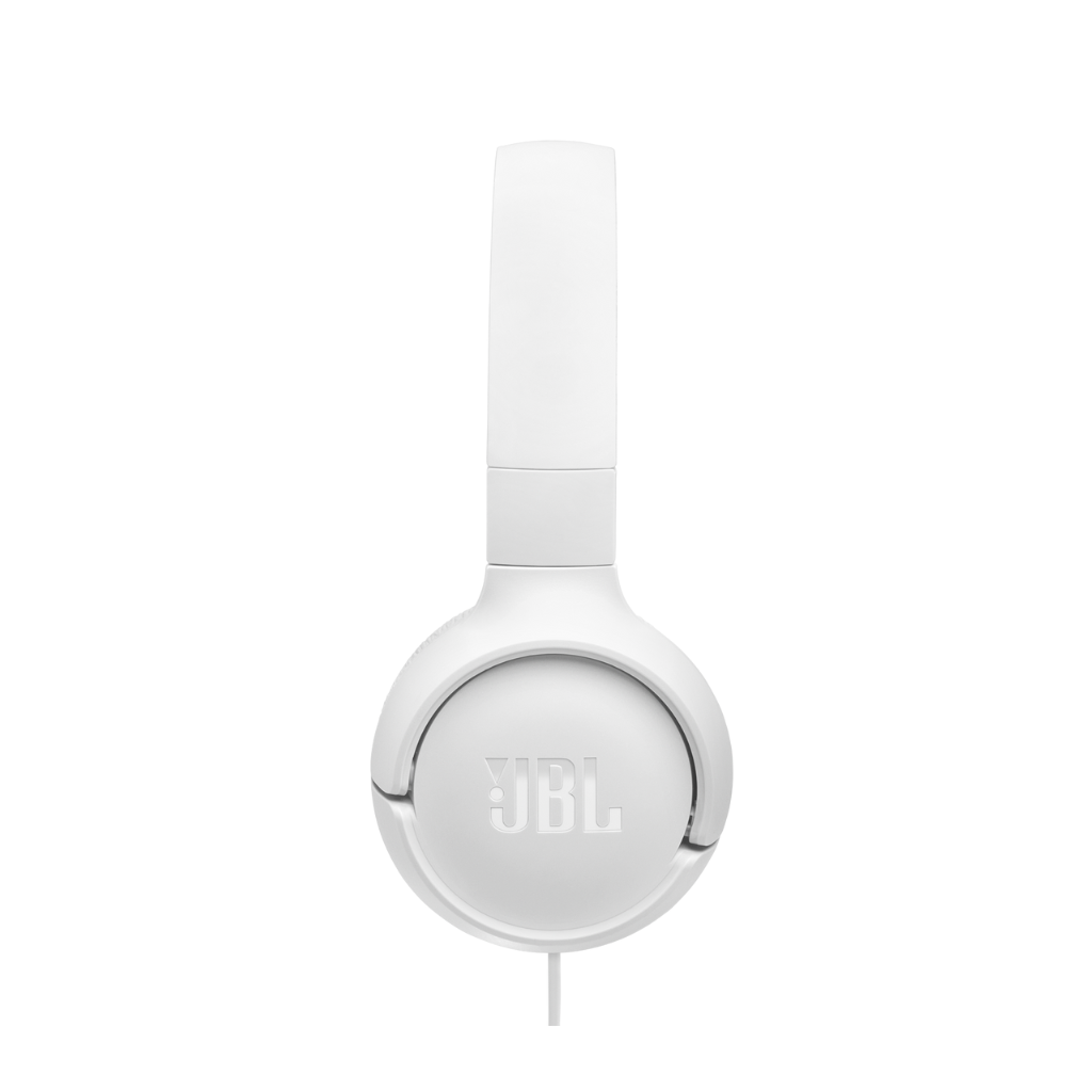 JBL Tune 520C USB-C Hi-Res Wired On-ear headphones - White