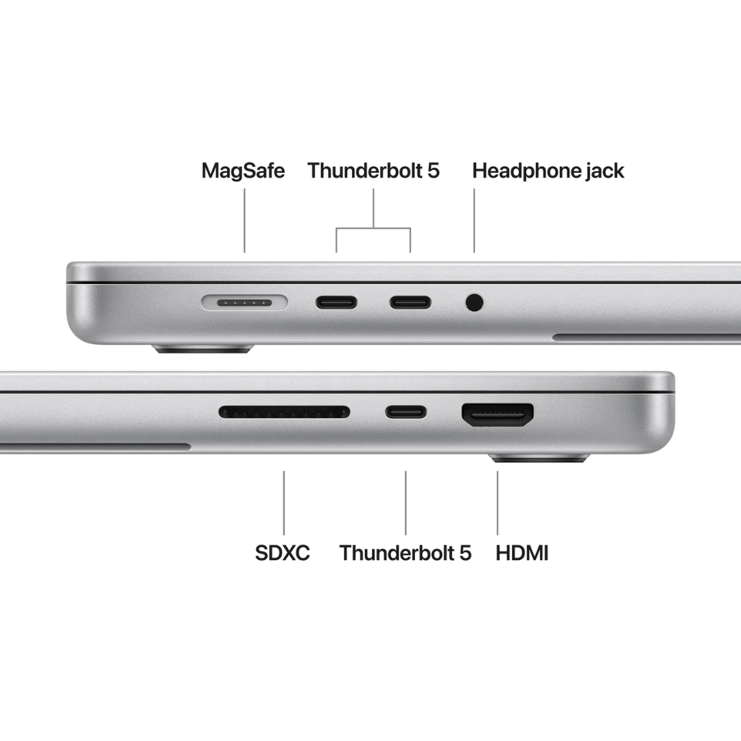 Apple Macbook Pro MGE44AB/A - A3428, M5 (18 Core), GPU (20 Core), RAM 24GB, SSD 1TB, 16.0 (3456 x 2234), Silver
