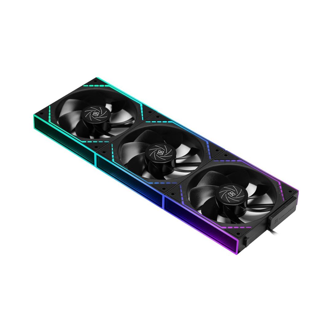 Thermalright TL-M12Q X3 Fan Kit 120mm 3 Fan ARGB - Black