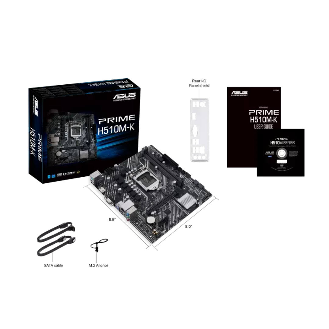 ASUS Prime H510M-K , Motherboard
