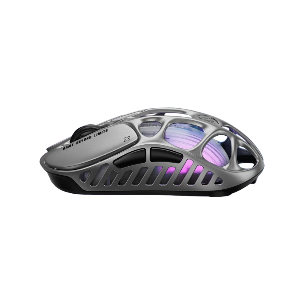 GravaStar Mercury X Gaming Mouse - Interstellar Silver