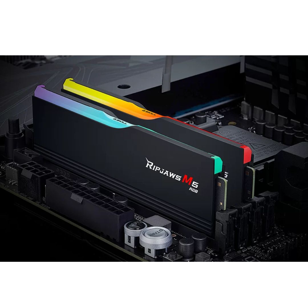 G.SKILL Ripjaws M5 RGB  DDR5 32GB (2x16GB) 6000MHz CL36, XMP - Black